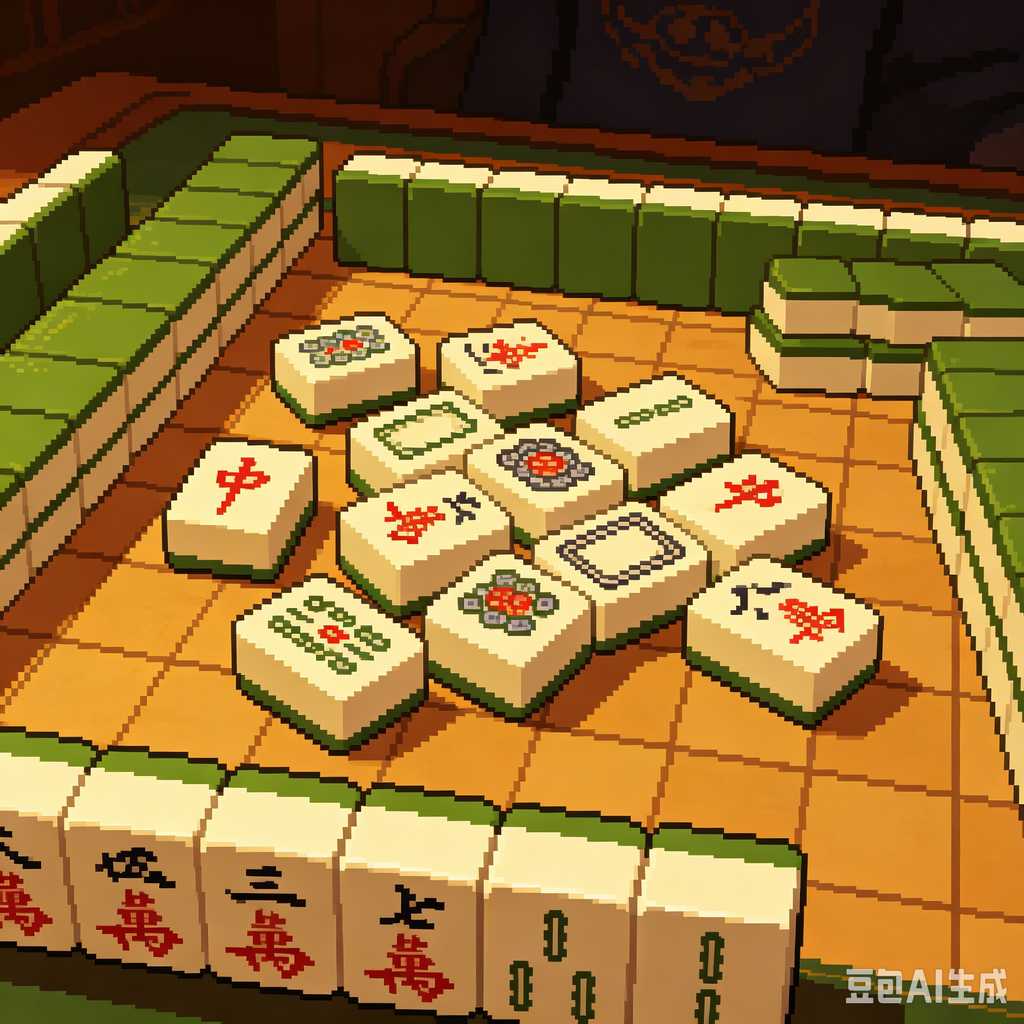 relaxing mahjong game set